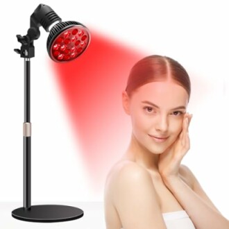 Red Light Therapy Lamp with Adjustable Stand