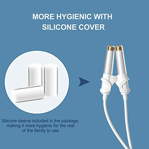 Silicone covers for hygienic use of electronic device